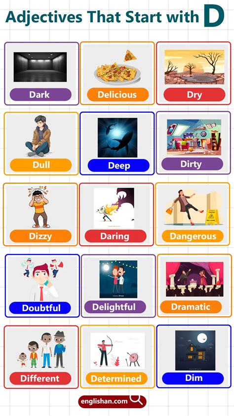 List of Adjectives That Start with D (Meanings & Examples)