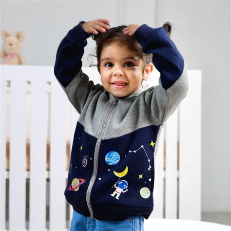 Baby Color Block Space Hoodie – Liomons