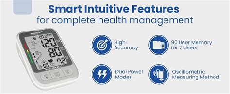 MEDTECH® BP12 Fully Automatic Portable Digital Blood Pressure BP ...