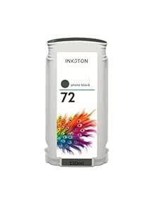 INKSTON 72 Photo Black Cartridge 130 ML Compatible with Printer T610 ...