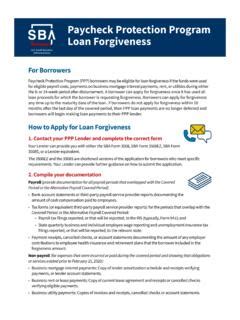 Paycheck Protection Program Forgiveness Form 的图像结果