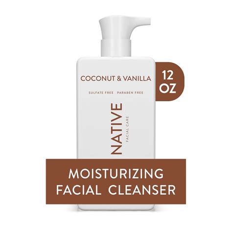 Native Moisturizing Facial Cleanser Coconut Vanilla 12 fl oz - Walmart.com