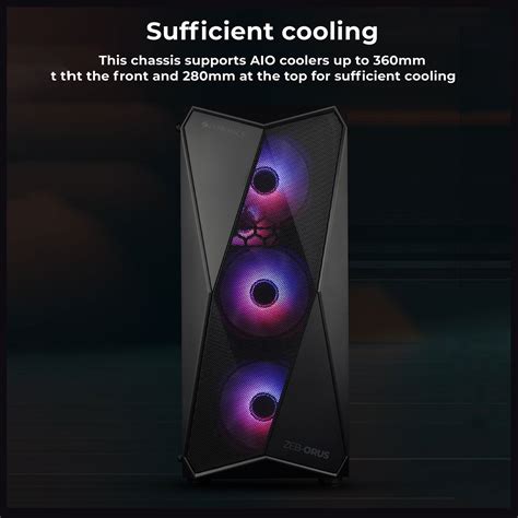Zebronics Orus Premium Gaming Chassis