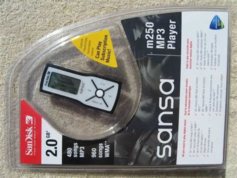 SanDisk Sansa m250 2 GB MP3 Player Complete *Brand India | Ubuy