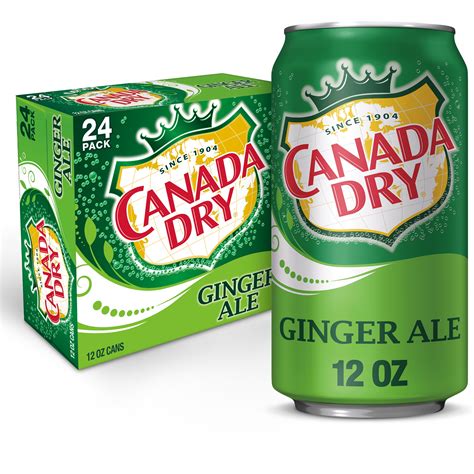Buy Canada Dry Ginger Ale Soda, 12 fl oz cans, 24 pack Online at Lowest ...
