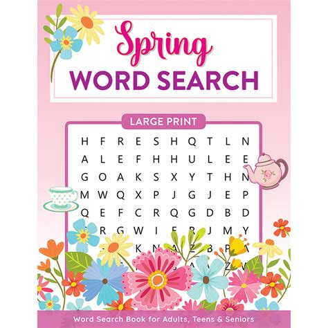 Image result for Spring Word Search Book