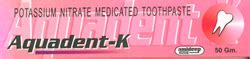 AQUADENT-K Paste (Toothpaste) Amideep Pharmaceuticals