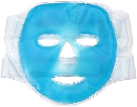 Cooling Full Face Gel Mask, Ice Mask for Puffy eyes – Relaxation ...
