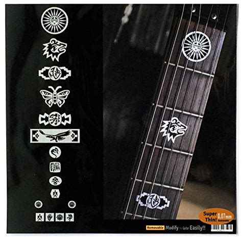 Buy Fretboard Markers Inlay Stickers Decals for Guitars & Bass - Hopi ...