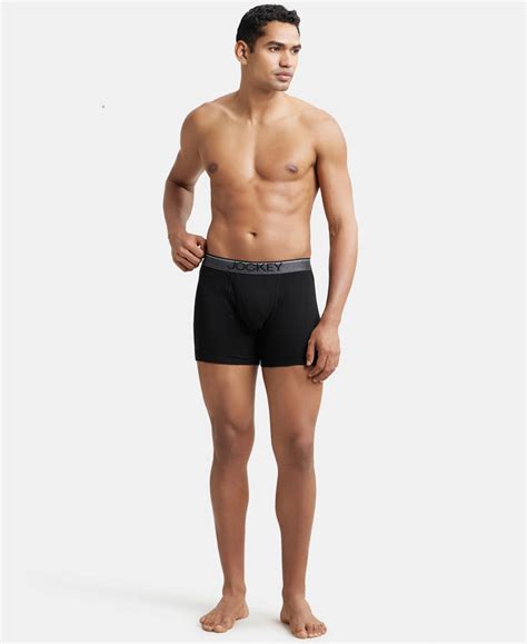 Buy Super Combed Cotton Rib Solid Boxer Brief with Ultrasoft and ...