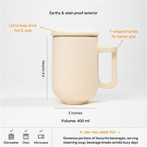 Buy Stylish T Mug Oyster | Online in India | Lagavi