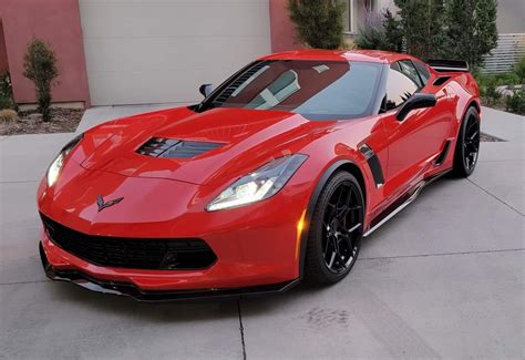 Chevrolet Corvette C7 Z06 Red Blaque Diamond BD-F18 | Wheel Front