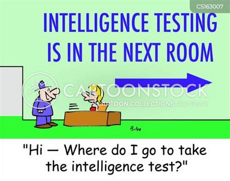 Intelligence Test Cartoon 的图像结果