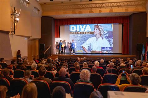 Hrvatska premijera filma Diva održana u Kulturnom centru Vodice pred ...