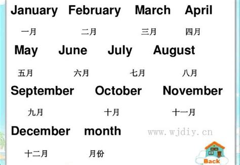 一月到十二月的英文-一月到十二月的英文,一月,到,十二月,英文 - 早旭阅读