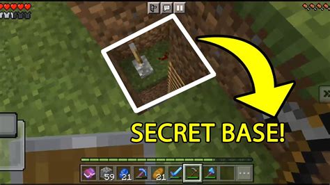 Image result for How to Make Secret Base in Minecraft Java