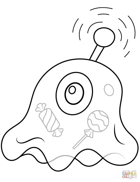 Image result for Alien Tripod Coloring Pages
