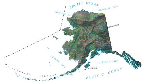 Large Map Alaska 的图像结果