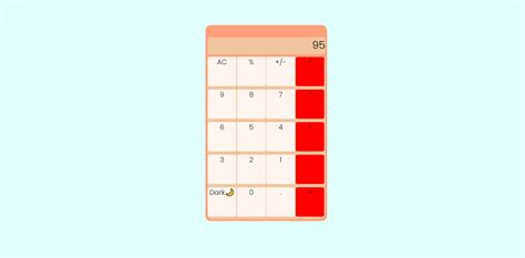 Calculator in JavaScript 的图像结果