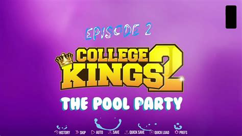 College Kings 2 – Episode 2 The Pool Party – tady vidím velký špatný ...