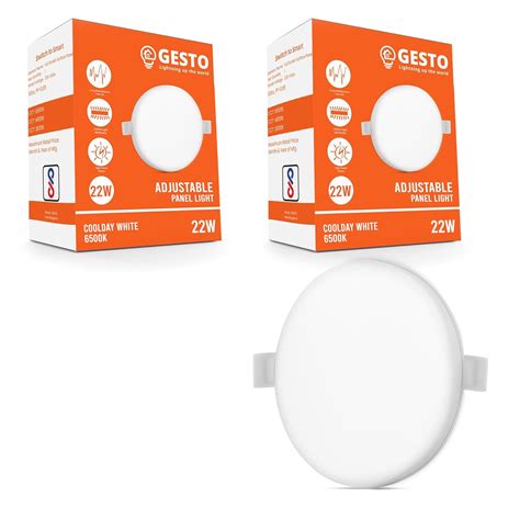 Gesto 22W Borderless Adjustable Ceiling Light - Compatible with False ...