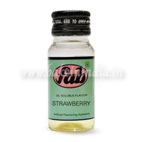 Fab Strawberry Oil Soluble Flavours Online - BakeinIndia