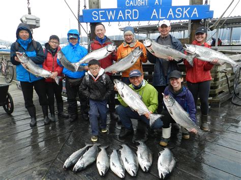 Seward alaska fishing halibut and salmon fishing with puffin charters ...