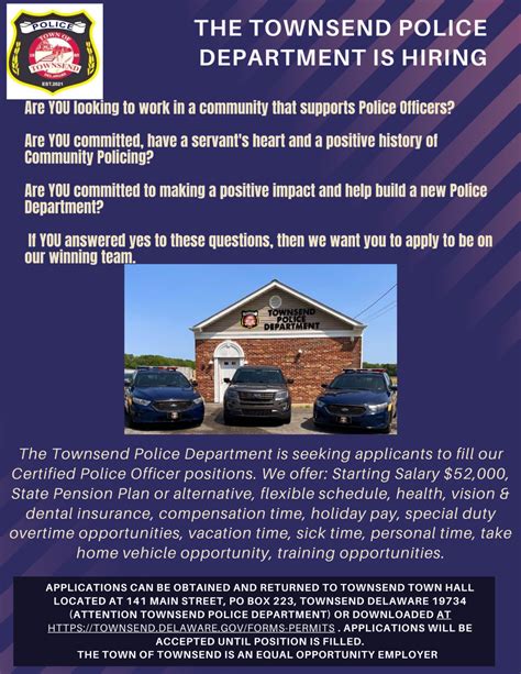 Townsend Police Department Pay