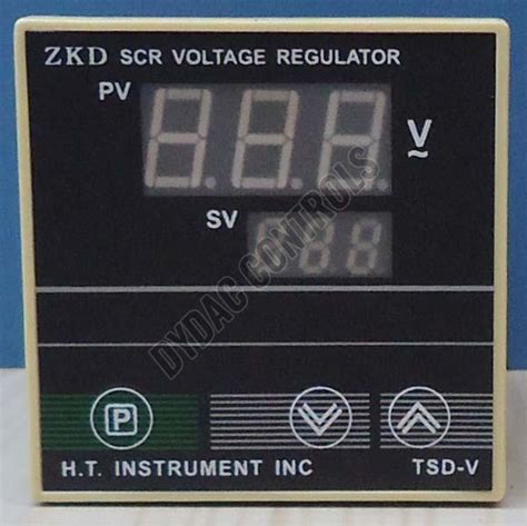SCR Voltage Regulators Manufacturer, Supplier from Delhi