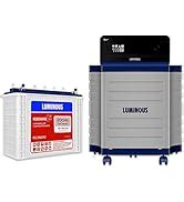 Luminous Red Charge RC 25000 200 Ah Tall Tubular Inverter Battery with ...