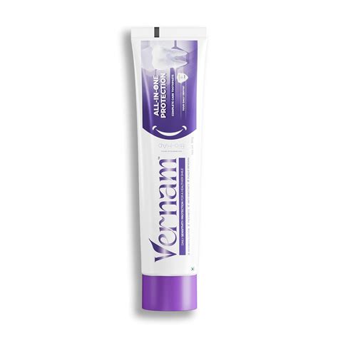 Vernam All-in-One Toothpaste | Complete Fluoride-Free Oral Care with ...