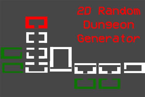 Unity Random Dungeon Generation 的图像结果