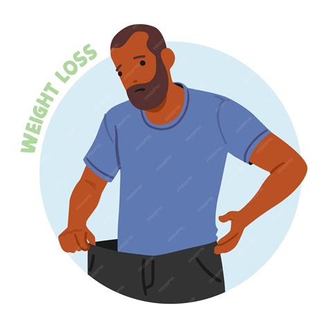 Premium Vector | Unexplained weight loss can be a symptom of diabetes caused by the body's ...