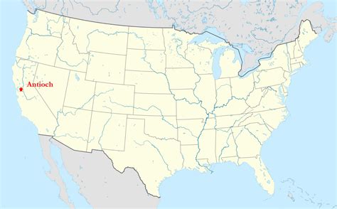 Antioch Map: Where is Antioch, Location and Directions in California ...