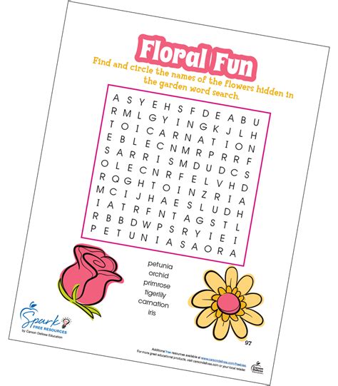 Image result for Spring Word Search Printable