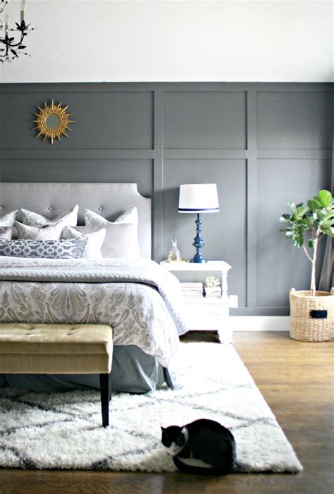 6 Grey Accent Wall Bedroom Ideas for Calm Nights – HOMYSTYLE