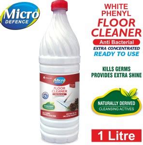 MicroDefence Floor Cleaner White Phenyl |Kills Germs|Repel Insects|Safe ...