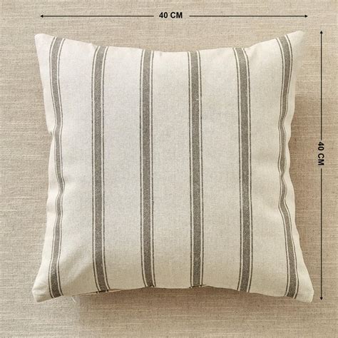 Buy Pacific Halo Wander Set of 2 Striped Cushion Covers - 40x40cm from ...