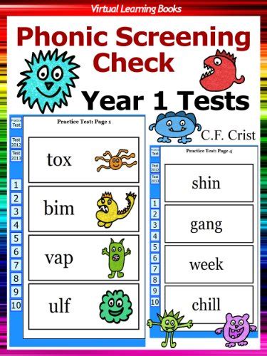 Flash Cards: Phonic Screening Check - Year 1 Tests (Phonic Ebooks ...