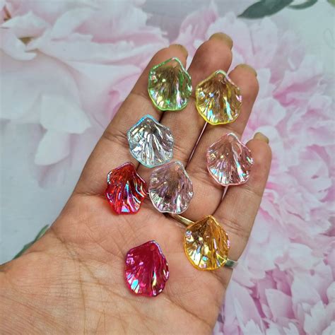 Acrylic Shell Beads (Colourful) – YV Craft Supplies