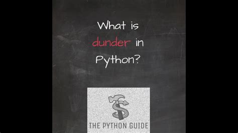 dunder python meaning Android IOS V- 5.26