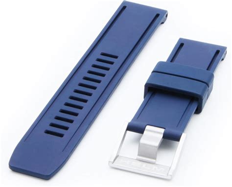 Buy HELM Watches RS1 Rubber Watch Strap - Blue Online at Lowest Price ...