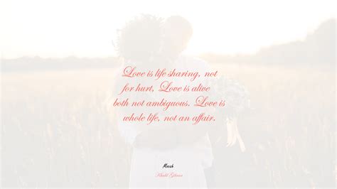 desktop quote love, Khalil Gibran quote, HD Wallpaper | Rare Gallery