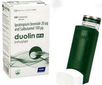 Pharmaceutical Inhaler - Duoline Hfa Inhaler 100% Export Oriented Unit ...