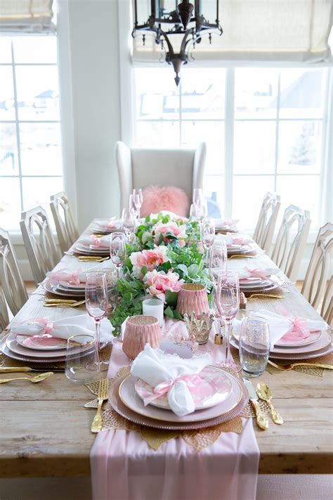 Galentines Day Brunch 2019 | Spring table decor, Dining table decor ...