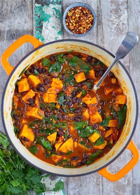 Sweet Potato & Black Bean Stew - Healthy Living James Gluten Free ...