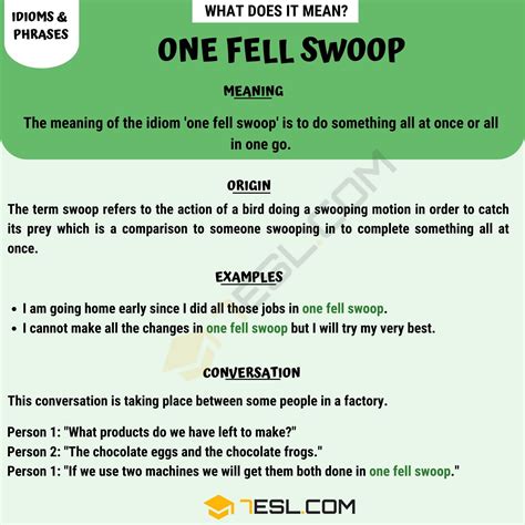Skill Idioms • 7ESL