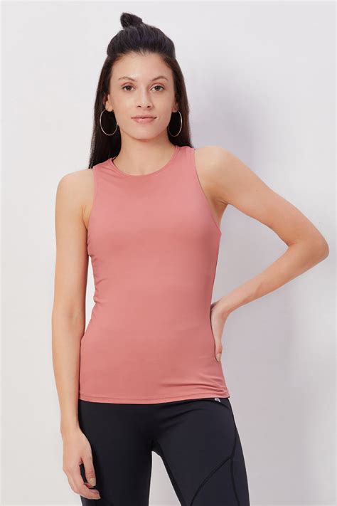 The Essential Sleeveless Tank Top - Coral