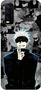 INTELLIZE Back Cover for Vivo Y20i SATORU GOJO, ANIME, NARUTO, LOVE ...