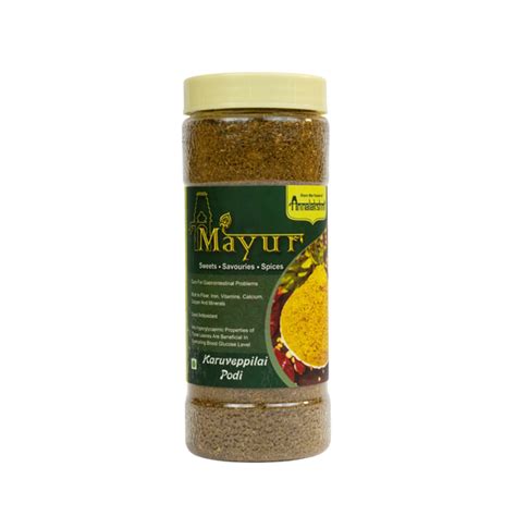 Karuveppilai Podi – Mayur Sweets